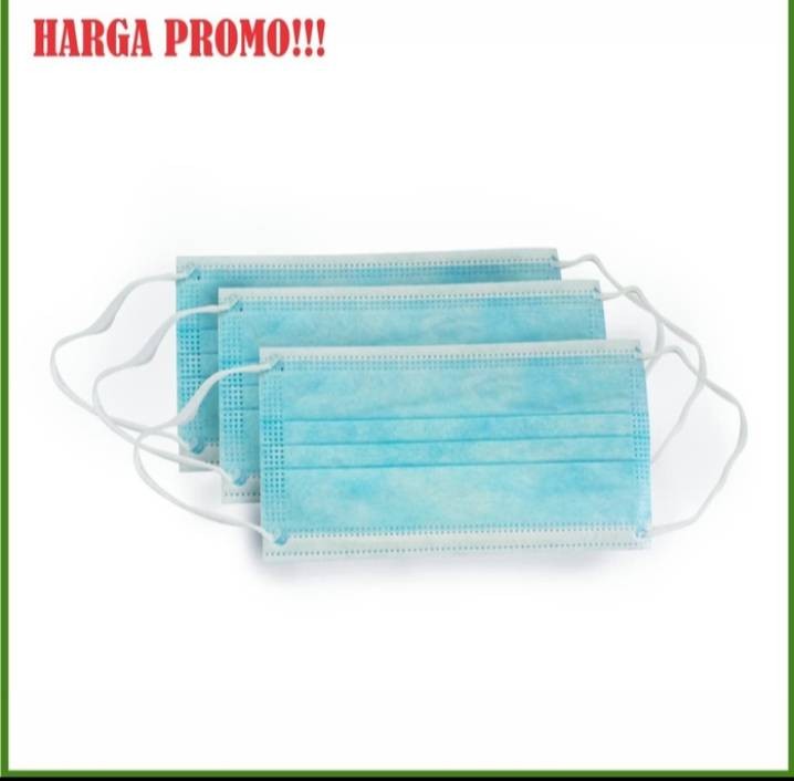 Masker Dokter Ritz Masker Medis 3 PLY I Masker Ostin isi 50 - Star Alkes Medika