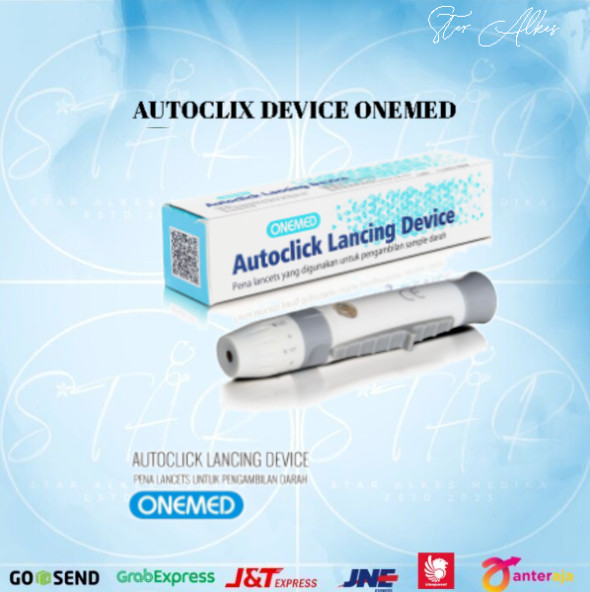 Lancing device / Autoclix Device Onemed / Pen lancet Onemed - Star ...